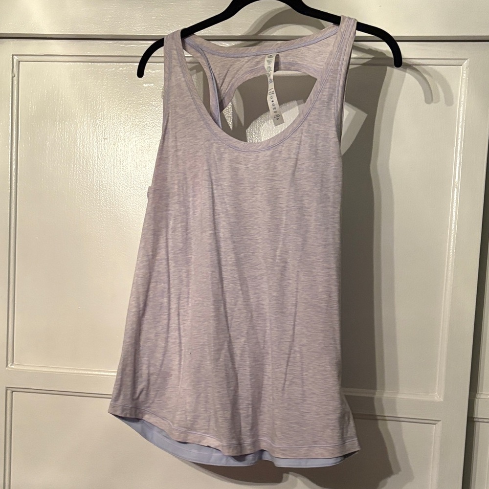 Lululemon Athletica Light Purple Tank Top